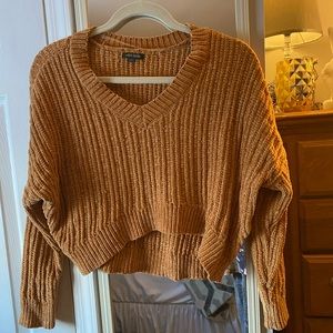 Velvet Cable Knit Sweater
